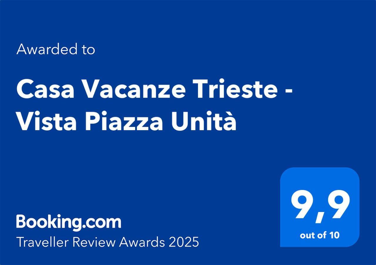 Casa Vacanze Trieste - Vista Piazza Unita Exterior foto